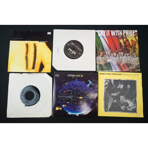 162 - Vinyl - 17 1990’s Brit Pop / Altenative 7” singles and 1 Box Set, including rarities. Artists includ... 