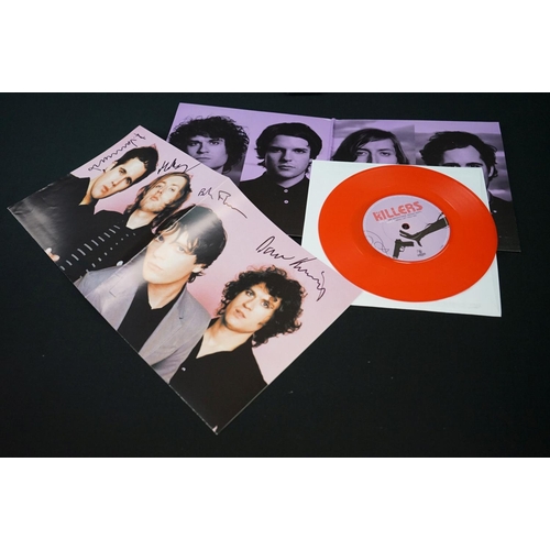 164 - Vinyl - The Killers - Mr Brightside. UK 2004 Limited Edition with fully signed poster (LIZARD010X) E... 