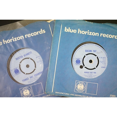 166 - Vinyl - Blues - 7 singles to include: Duster Bennet (Blue Horizon), Bacon Fat (Blue Horizon), Mike V... 