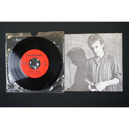 175 - Vinyl & Autographs - 5 Bruce Springsteen private pressing 7