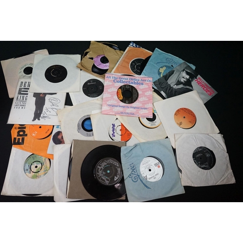 187 - Vinyl - Over 50 soul, northern soul, mod and reggae singles including some Motown, Atlantic includin... 