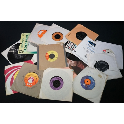 187 - Vinyl - Over 50 soul, northern soul, mod and reggae singles including some Motown, Atlantic includin... 