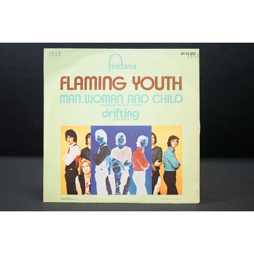 197 - Vinyl & Autograph - Flaming Youth - Man, Woman And Child, (1970 Spanish pressing, 60 01 002), Rare S... 