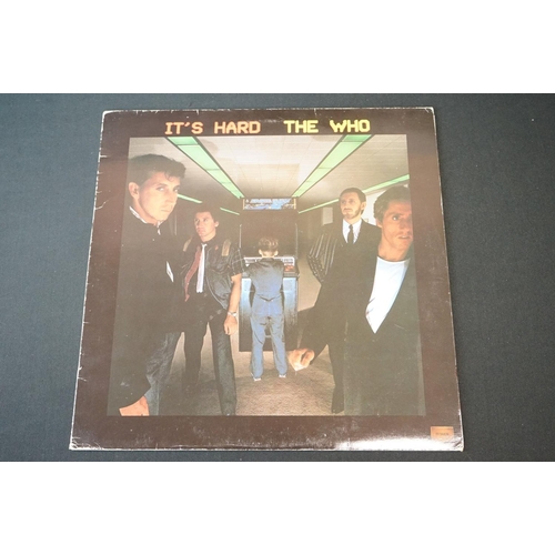 88 - Vinyl - 14 The Who / Roger Daltrey LP's including My Generation (LAT 8616), It's Hard, The Who Sell ... 