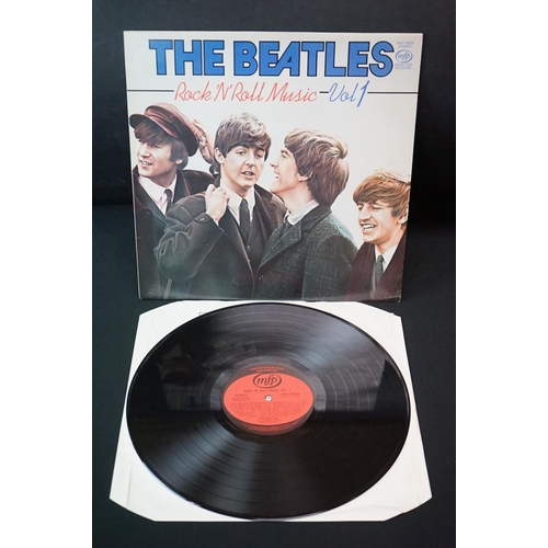 100 - Vinyl - 6 The Beatles LP's to include Rubber Soul (US press on Capitol T 2442), Revolver (PMC 7009),... 