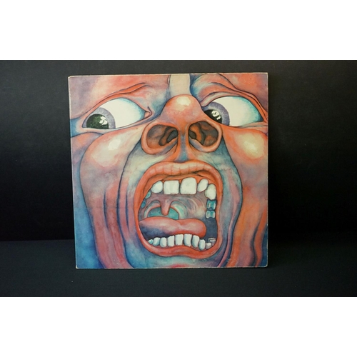 210 - Vinyl - 4 LP's to include King Crimson In The Court Of The Crimson King textured label pink rim pres... 