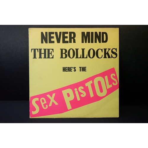 216 - Vinyl - 10 Punk & New Wave LP's to include Sex Pistols Never Mind The... (V2086) matrices A7 / B5 12... 