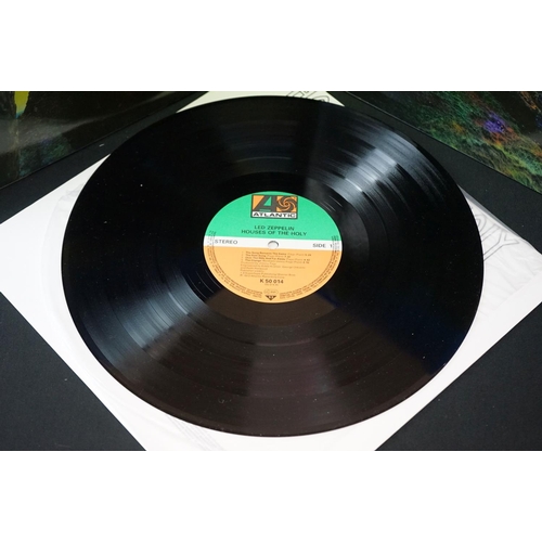 225 - Vinyl - 7 LP's to include Led Zeppelin Houses Of The Holy, ZZ Top, Queen, The Who x 4.  Condition Vg... 