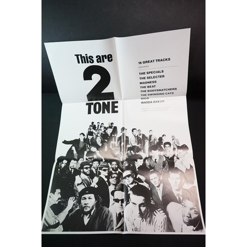 227 - Vinyl - 4 2-Tone / Ska LP's to include This Are compilation with original unused poster, Vg+/Ex, The... 