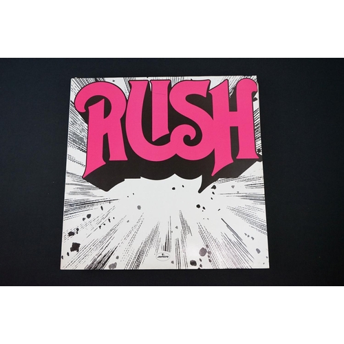 90 - Vinyl - 11 Rush LP's spanning their career to include 2112, Hemispheres, Exit Stage Left, Self Title... 