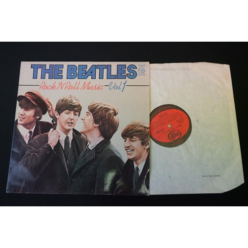 96 - Vinyl - The Beatles 4 LP's to include Magical Mystery Tour (Stereo PCTC 255) still in sealed shrink,... 