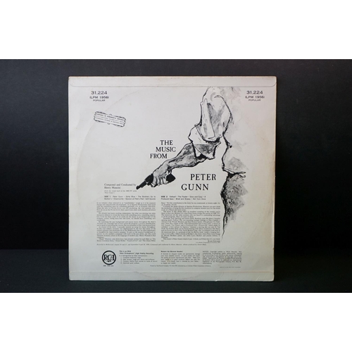 12 - Vinyl & Autograph - Henry Mancini - 2 LP’s one signed and dedicated on back by Henry Mancini.  Uniqu... 