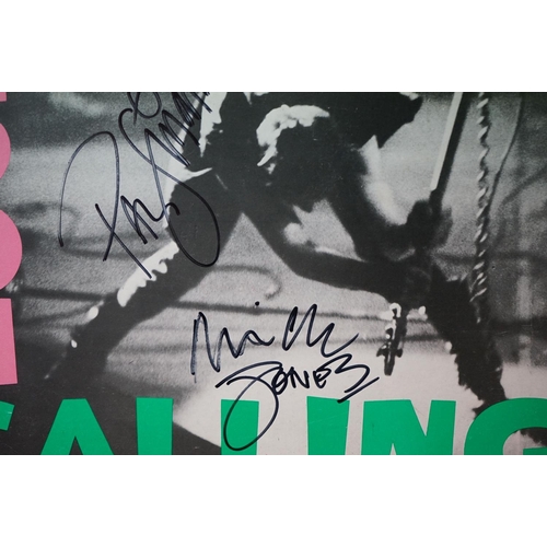 13 - Vinyl & Autograph  / Punk Memorabilia - The Clash - London Calling (1978, UK 1st issue pressing, CBS... 