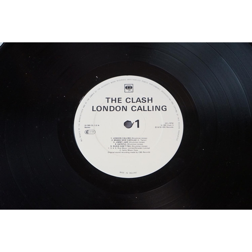 13 - Vinyl & Autograph  / Punk Memorabilia - The Clash - London Calling (1978, UK 1st issue pressing, CBS... 