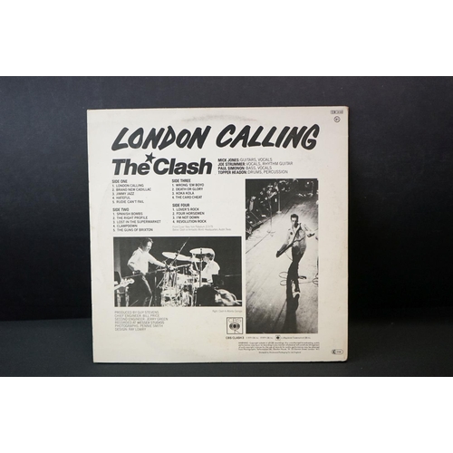 13 - Vinyl & Autograph  / Punk Memorabilia - The Clash - London Calling (1978, UK 1st issue pressing, CBS... 