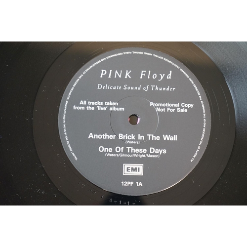 24 - Vinyl - Pink Floyd - 2 rare items to include Pink Floyd Delicate Sound Of Thunder promotional sample... 