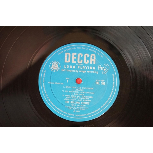 25 - Vinyl - The Rolling Stones Their Satanic Majesties Request. Original UK 1st pressing unboxed Decca, ... 