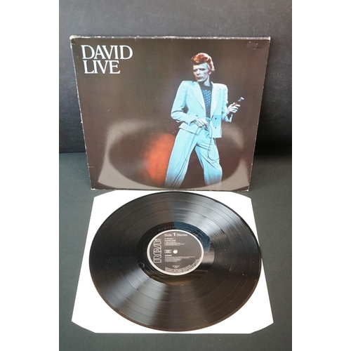 278 - Vinyl - 6 David Bowie LP's to include Ziggy Stardust The Motion Picture, Live, Heroes, Fame & Fashio... 