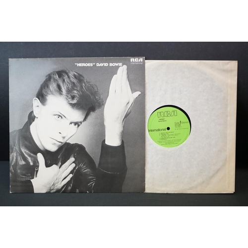 278 - Vinyl - 6 David Bowie LP's to include Ziggy Stardust The Motion Picture, Live, Heroes, Fame & Fashio... 