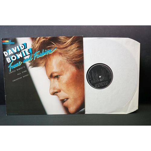 278 - Vinyl - 6 David Bowie LP's to include Ziggy Stardust The Motion Picture, Live, Heroes, Fame & Fashio... 