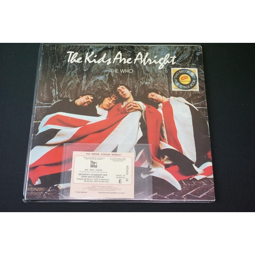 281 - Vinyl & Memorabilia - 7 The Who LP's to include Live At Leeds x 2 (one black one red lettering), Who... 