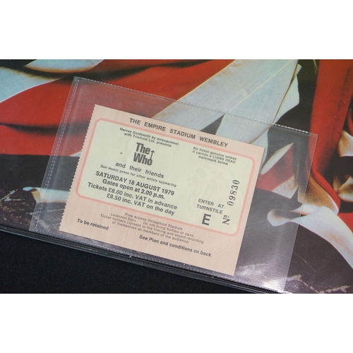 281 - Vinyl & Memorabilia - 7 The Who LP's to include Live At Leeds x 2 (one black one red lettering), Who... 