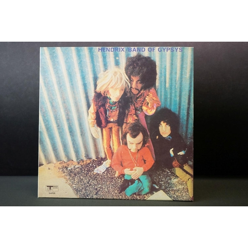 283 - Vinyl - Jimi Hendrix Band Of Gypsys on Track 2406 002 'puppet' sleeve.  Vg+