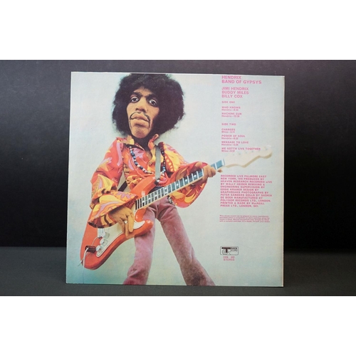 283 - Vinyl - Jimi Hendrix Band Of Gypsys on Track 2406 002 'puppet' sleeve.  Vg+