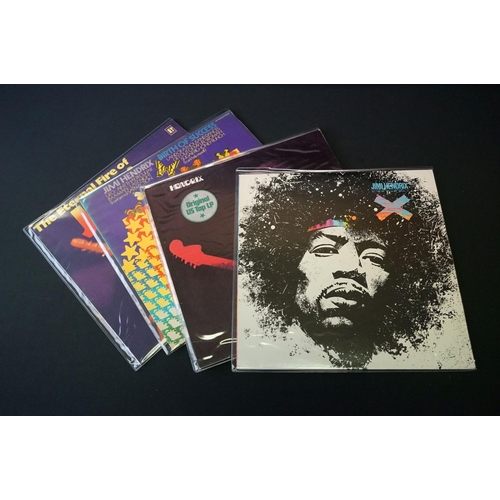 285 - Vinyl - 19 Jimi Hendrix LP's to include Axis Bold As Love (90's Polydor rerelease), Magic Time, Vood... 