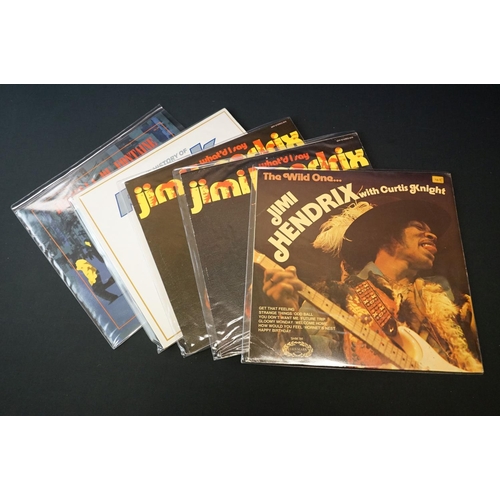 285 - Vinyl - 19 Jimi Hendrix LP's to include Axis Bold As Love (90's Polydor rerelease), Magic Time, Vood... 