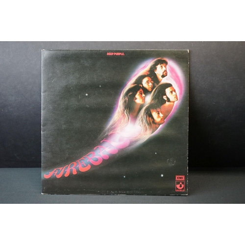 295 - Vinyl - 4 Deep Purple LP's to include In Rock (SHVL 777) later EMI on label pressing, 2 John Menzies... 