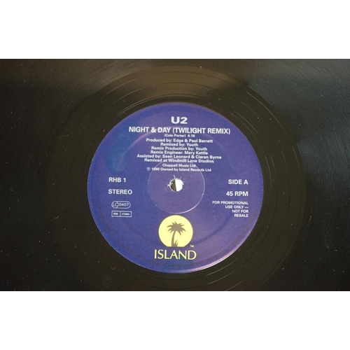 307 - Vinyl - U2 - Who Is Healed ? Who Is Housed?  Rare UK Numbered Promo only 12” (Island Records, RHB 1)... 