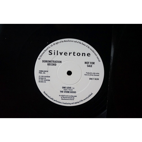 315 - Vinyl - The Stone Roses - 2 Rare UK 12” to include Waterfall (Promo 12” ORE T DJ34) EX+ / EX+ (Unpla... 