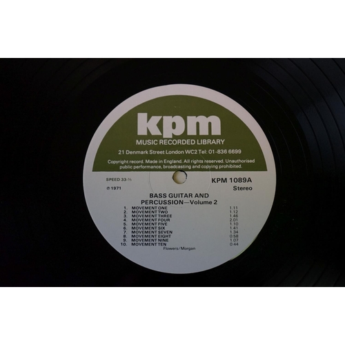 39 - Vinyl - Vinyl - Library Music - KPM Music Recorded Library - Bass Guitar And Percussion Vol. 2 Flowe... 