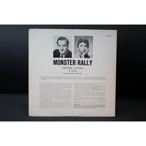 40 - Vinyl - Hans Conried & Alice Pearce - Monster Rally. Rare USA 1959 1st Mono pressing on RCA Victor R... 