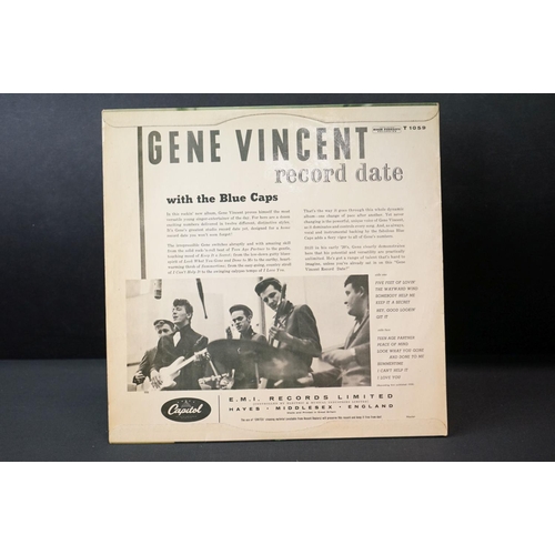 42 - Vinyl - Gene Vincent & The Blue Caps - A Gene Vincent Record Date.  Original UK 1958 1st pressing Mo... 