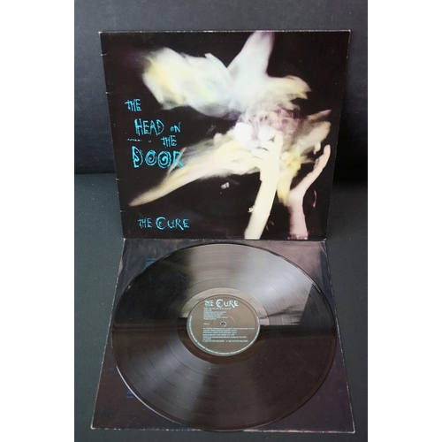 48 - Vinyl - The Cure - 4 original UK albums to include: The Head On The Door  (FIXH 11) VG+ / EX (with p... 