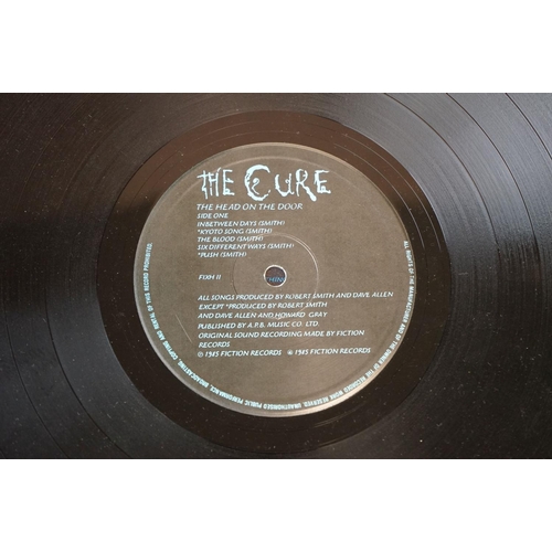 48 - Vinyl - The Cure - 4 original UK albums to include: The Head On The Door  (FIXH 11) VG+ / EX (with p... 