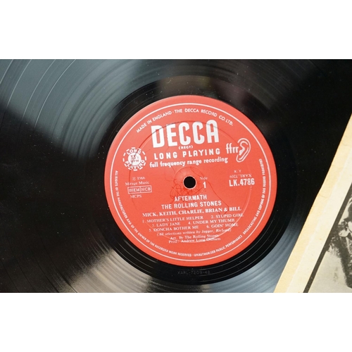 54 - Vinyl - The Rolling Stones 4LP's & 1EP to include Self Titled (LK 4605) unboxed red Decca label, mat... 