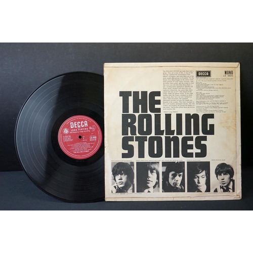 54 - Vinyl - The Rolling Stones 4LP's & 1EP to include Self Titled (LK 4605) unboxed red Decca label, mat... 