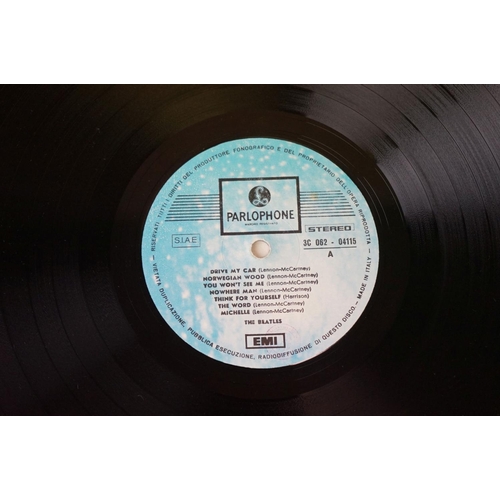 68 - Vinyl - 6 The Beatles LP's to include Please Please Me (PMC 1202) fifth pressing, sleeve poor vinyl ... 