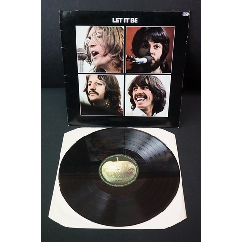 68 - Vinyl - 6 The Beatles LP's to include Please Please Me (PMC 1202) fifth pressing, sleeve poor vinyl ... 