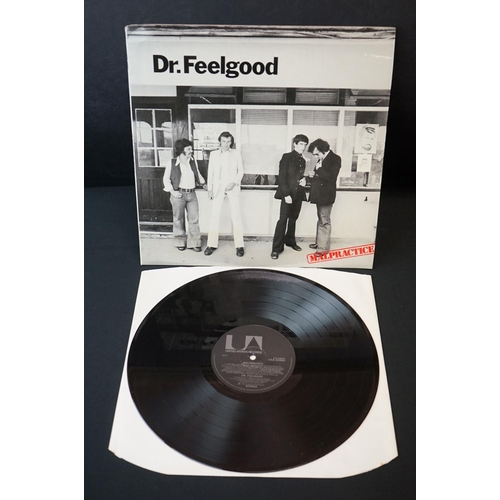 79 - Vinyl - Dr Feelgood Wilko Johnson 4 LP's to include Down By The Jetty, Malpractice, Solid Senders (s... 