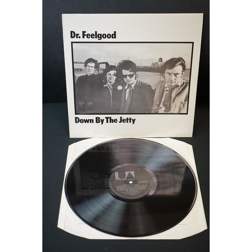 79 - Vinyl - Dr Feelgood Wilko Johnson 4 LP's to include Down By The Jetty, Malpractice, Solid Senders (s... 