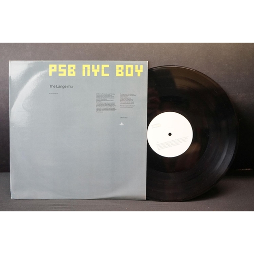 8 - Vinyl - 9 Pet Shop Boys Promo 12” to include Pop Arts, The Hits LP Sampler (POP ART 3) 2 copies, bot... 