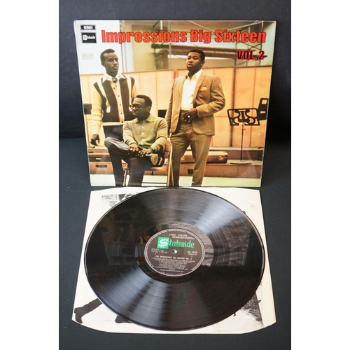 82 - Vinyl - 6 Soul LP's to include The Great Otis Redding Sings Soul Ballads ((587 035), Impressions Big... 