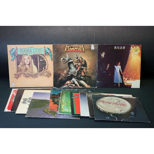 337 - Vinyl - 13 Heavy Rock / Metal LP's to include Budgie x 2 (Squawk & In For The Kill), Queensryche, Ju... 