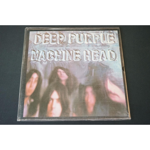 339 - Vinyl - 7 Deep Purple LP's to include Machine Head, In Rock, The Book Of Taliesyn, Who Do We Think W... 