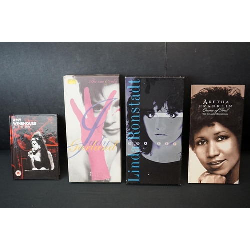 347 - CD's - twelve box sets featuring female artists, to include Aretha Franklin Queen Of Soul, Bjork Fam... 