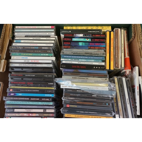 348 - CDs - Around 250 CDs spanning the decades and genres to include Norah Jones, Bjork, Jimi Hendrix, Fl... 